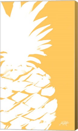Framed Modern Pineapple III Print