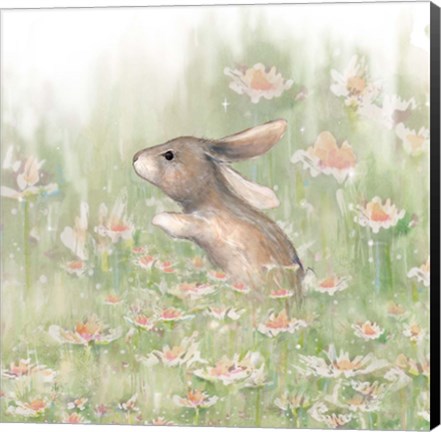 Framed Meadow Visitor II Print