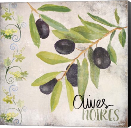 Framed Olives Noires Print