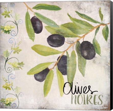 Framed Olives Noires Print