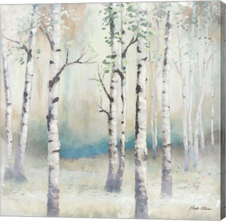 Framed Watercolor December Birch II Print