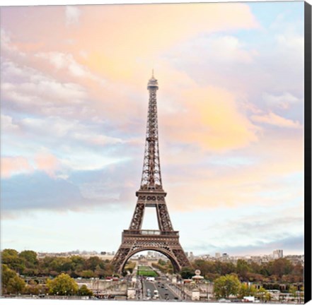 Framed Eiffel Tower, Paris Print
