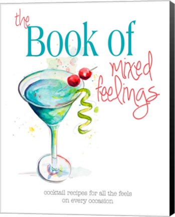 Framed Book of Mixed Feelings Print