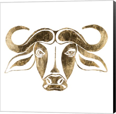 Framed Bull Print