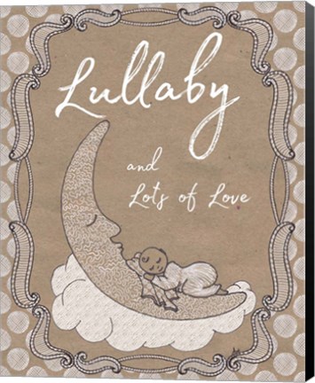 Framed Sweet Lullaby I Print