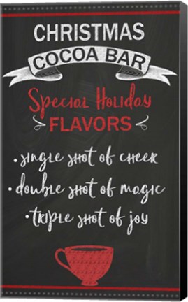 Framed Holiday Flavors Print