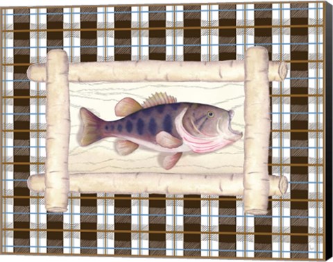 Framed Framed Lake Fish I Print