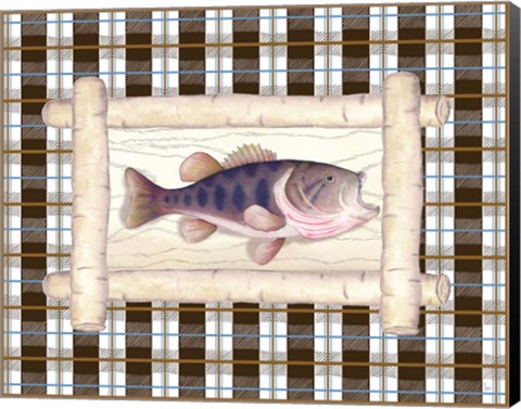 Framed Framed Lake Fish I Print