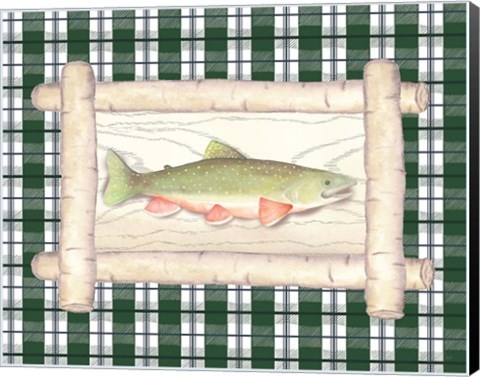 Framed Framed Lake Fish II Print