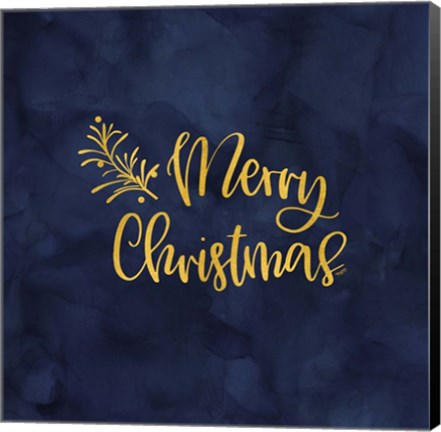 Framed All that Glitters for Christmas IV-Merry Christmas Print
