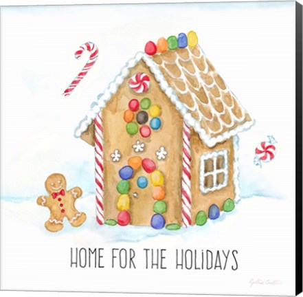 Framed Vintage Holiday Cheer III Print