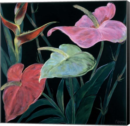 Framed In Bloom II Print