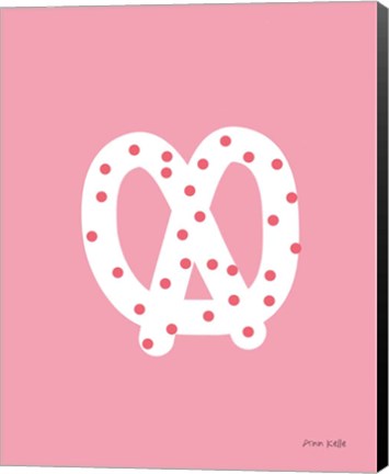 Framed Pretzel Print
