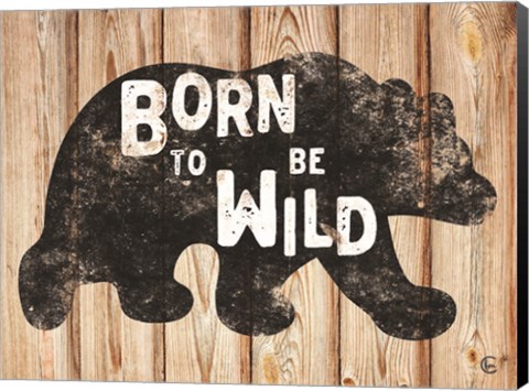 Framed Born to Be Wild Print