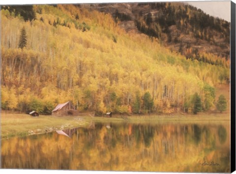 Framed San Juan Cabin Print