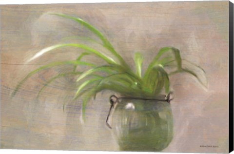 Framed Glass Pot Plant Print