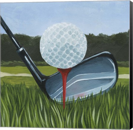 Framed Tee Off II Print