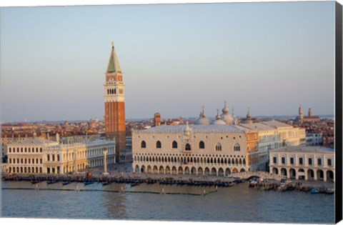 Framed Early Light, Venice I Print