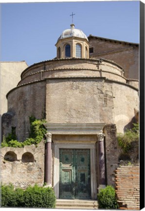 Framed Rome Landscape III Print