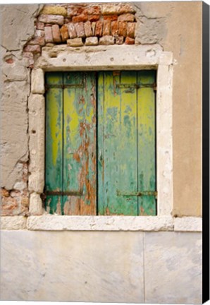 Framed Windows &amp; Doors of Venice VI Print