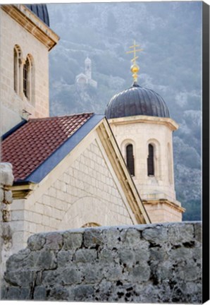 Framed Morning Light II - Kotor, Montenegro Print