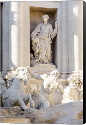 Framed Trevi Fountain in Afternoon Light III Print