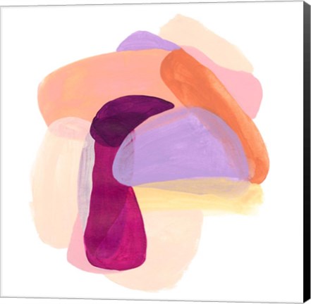 Framed Piquant Forms II Print
