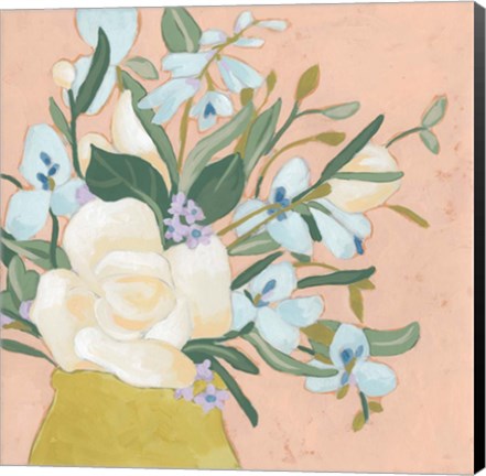 Framed Floral Allure I Print