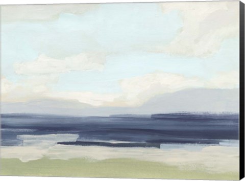 Framed Verdant Coast I Print