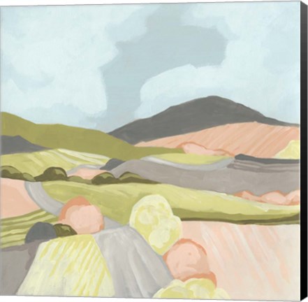 Framed Winding Road I Print