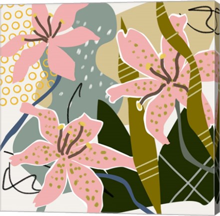 Framed Lily Valley II Print