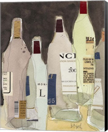 Framed Wines &amp; Spirits IV Print