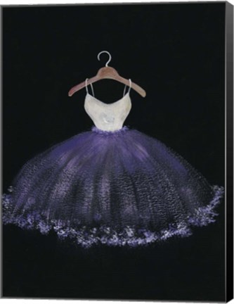 Framed Pastel Tutu I Print