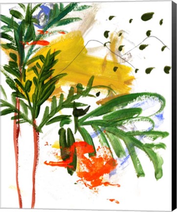 Framed Jungle in My Heart III Print