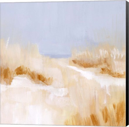 Framed Beach Grass Impression I Print