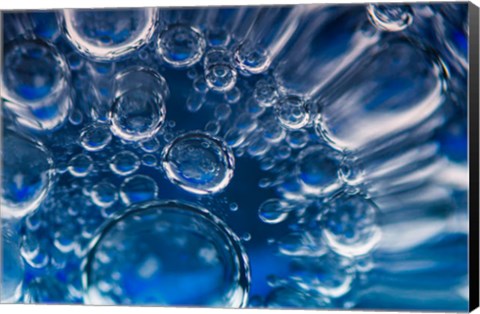 Framed Frozen Bubbles 2 Print