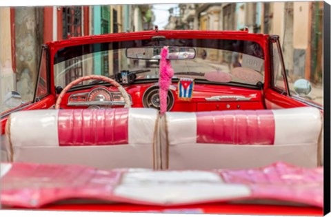 Framed 50&#39;s Car, Havana Print