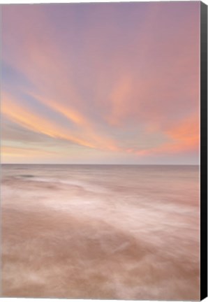 Framed Stormy Evening Over Lake Superior, Michigan Print