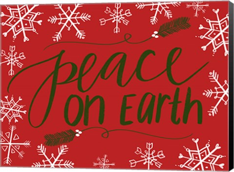 Framed Peace on Earth Print