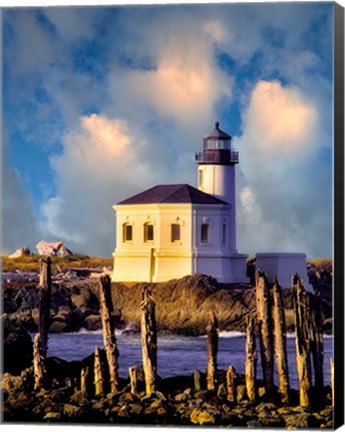 Framed Classic Lighthouse Print