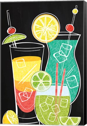 Framed Sip Sip Hooray! Print