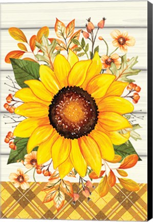 Framed Sunflower Print