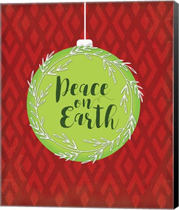 Framed Peace on Earth Print