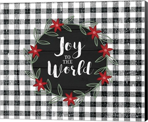 Framed Joy to the World Print