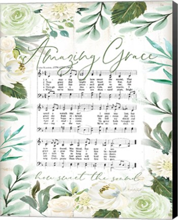 Framed Amazing Grace II Print