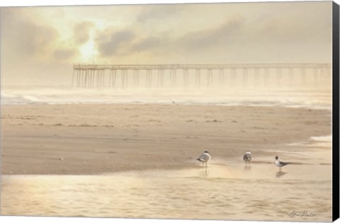 Framed Ocean City Pier Print