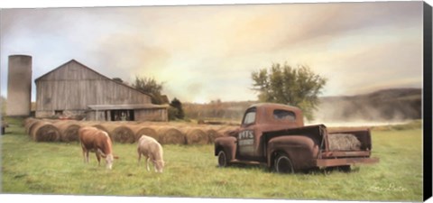 Framed Tioga Country Farmland Print