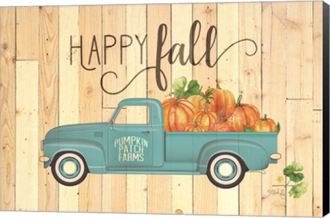 Framed Happy Fall Print