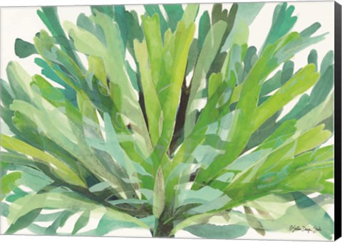 Framed Tropical Sea Grass 1 Print