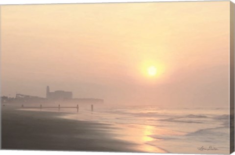 Framed Ocean City Sunrise Print